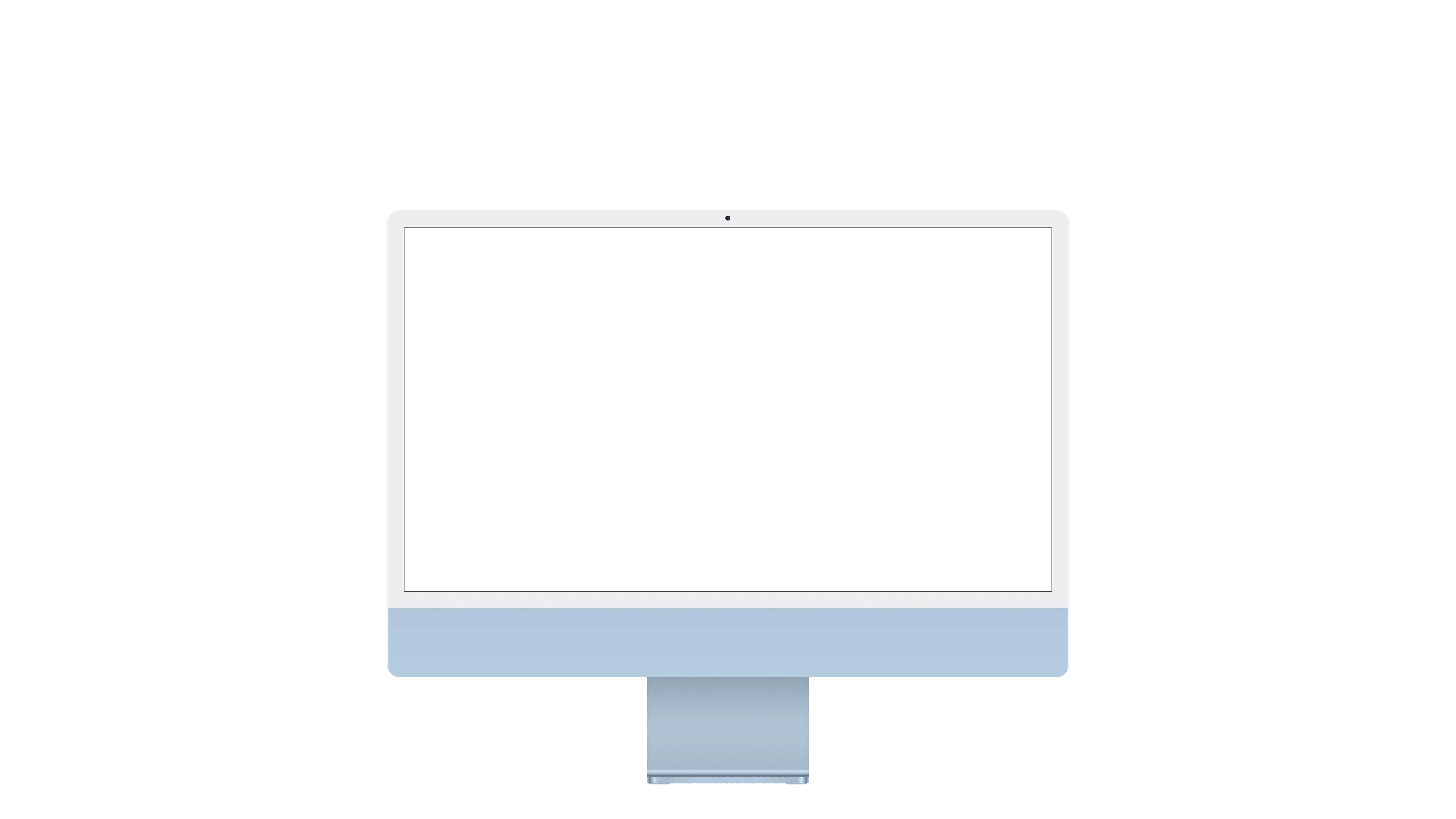 iMac 24 · Blue